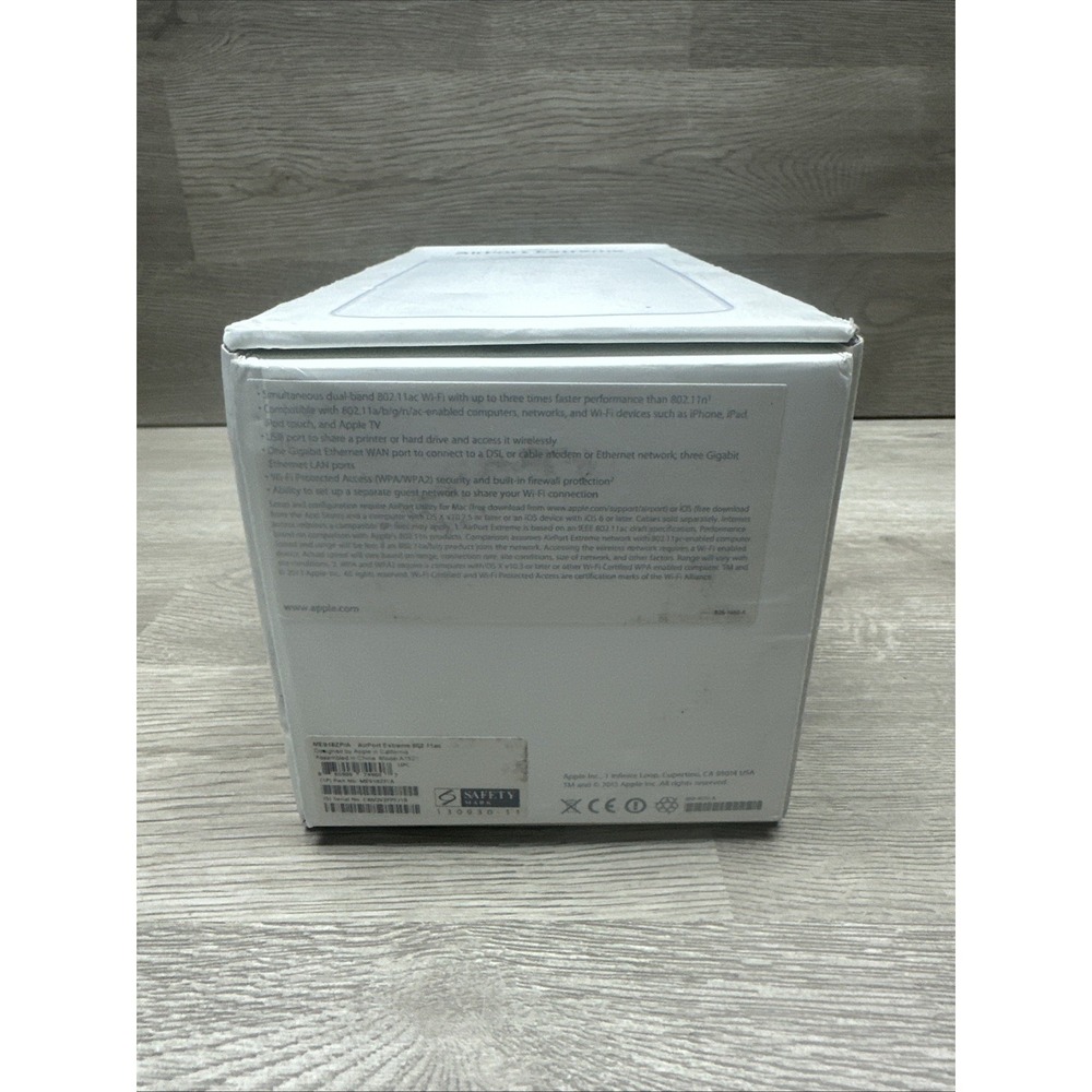 Apple AirPort Extreme Base Station Only 802.11AC MEG918ZP/A Easy Set Up 6th Gen - Picture 9 of 9